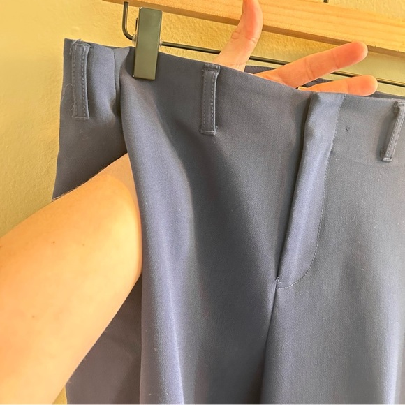 Maeve Slim Trousers Womens Size 12 Navy Blue Pants Anthropologie Office Work - Picture 5 of 14